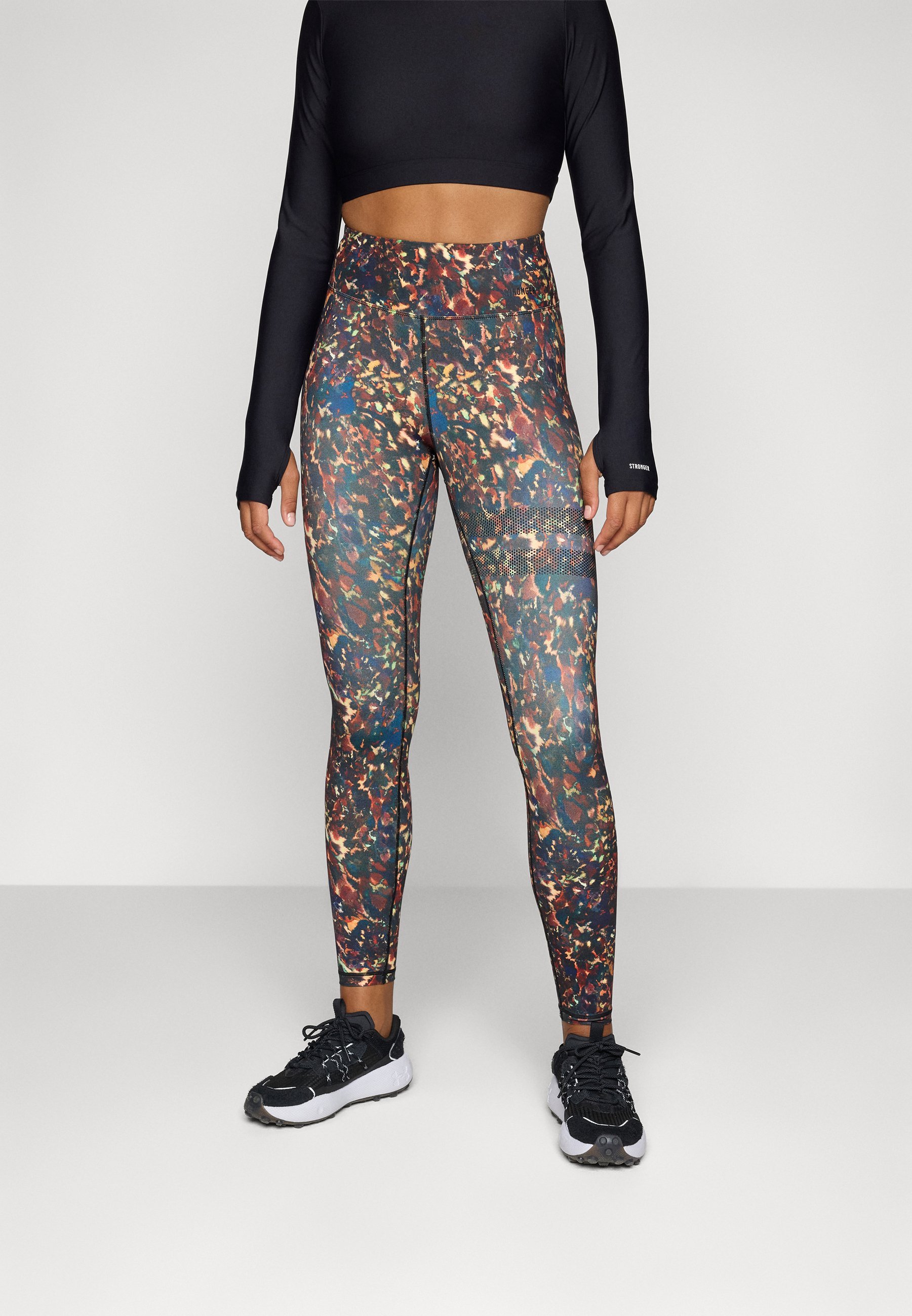 Stronger EXPLORE PRINTED LEGGINGS - Leggings - schildpadprint