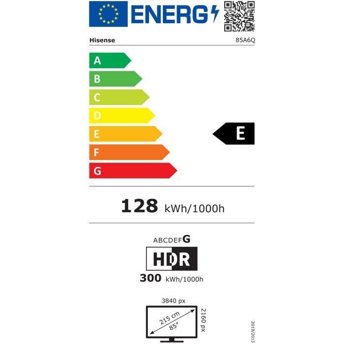 Hisense 85A6Q - TV LED da 85