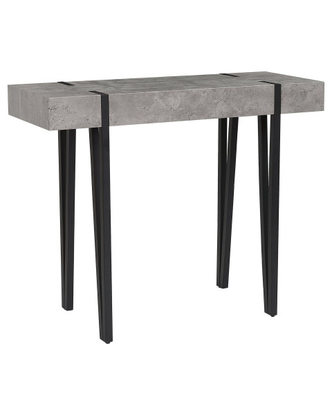 Konsola stolik 100x40 metal szara