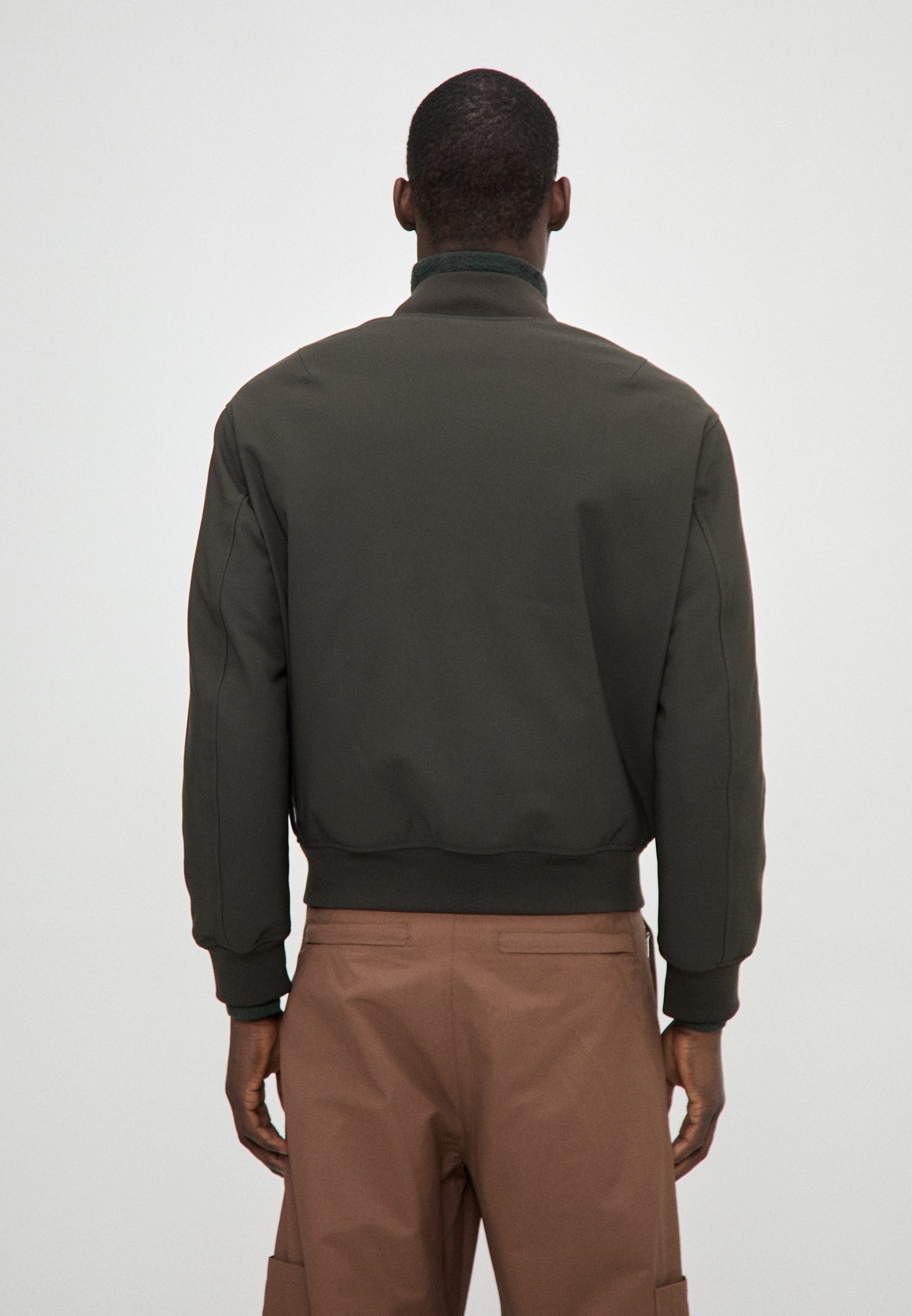 Emporio Armani BLOUSON - Bomberjack - militair groen