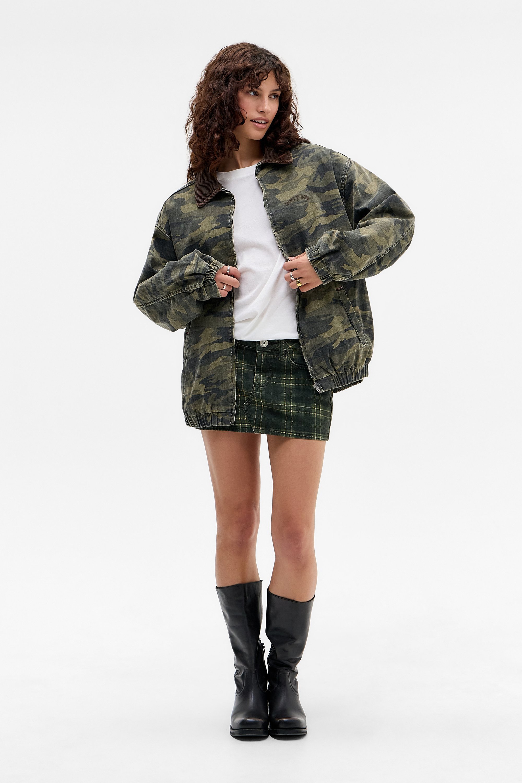BDG Urban Outfitters DEX JACKET - Zomerjas - groen