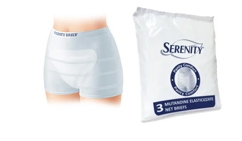 SERENITY Serenity comfortabele slipjes, maat M, 3 stuks