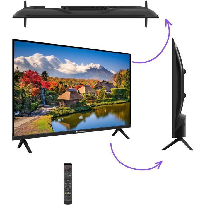 TV LED HD - CONTINENTAL EDISON - 32