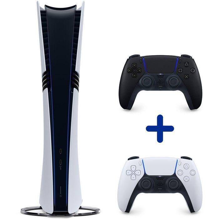 Paquete PS5 Pro: Consola PlayStation 5 Pro + FC26 (código en la caja) + 2.º mando DualSense negro