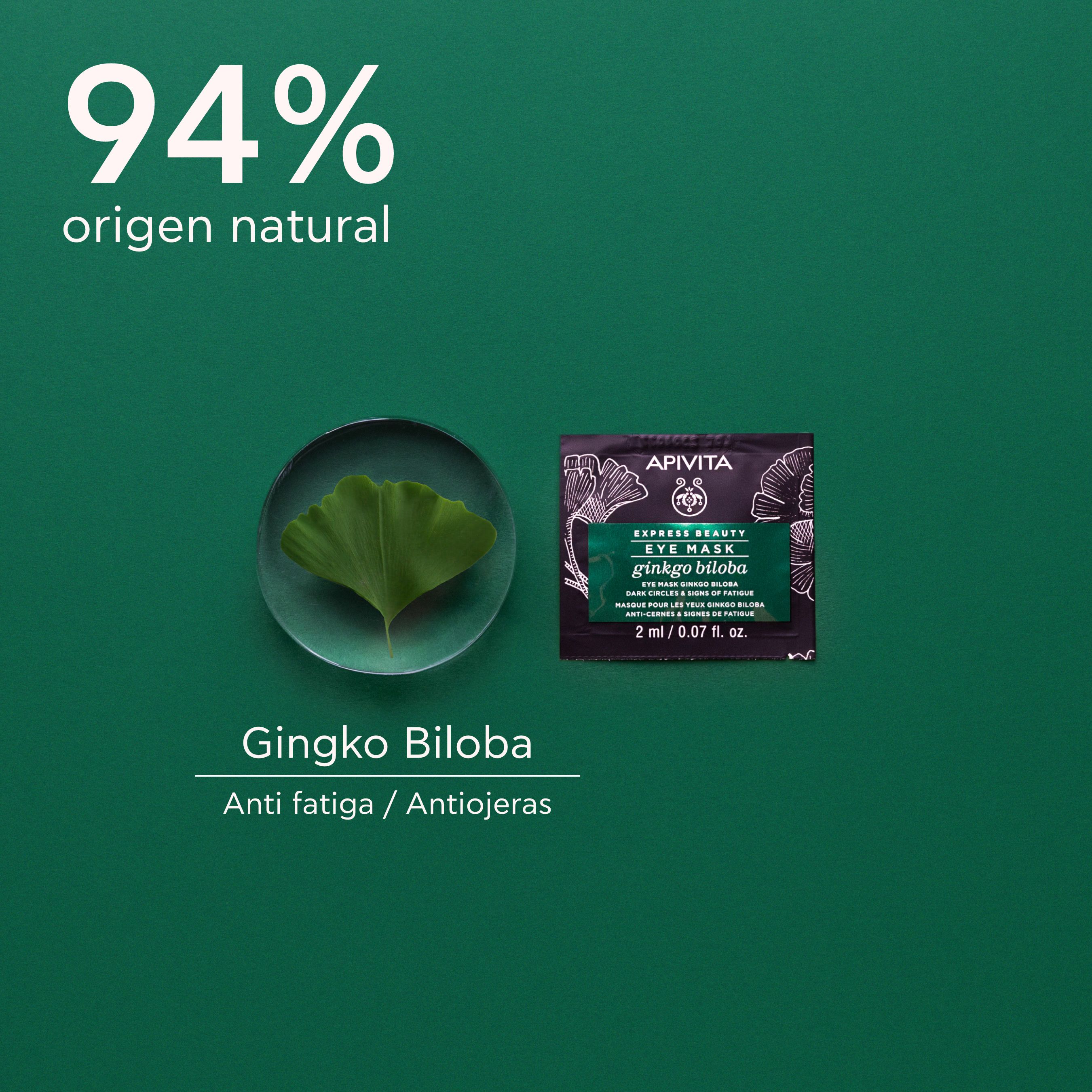 Express Beauty Ginkgo Biloba maska za područje oko očiju