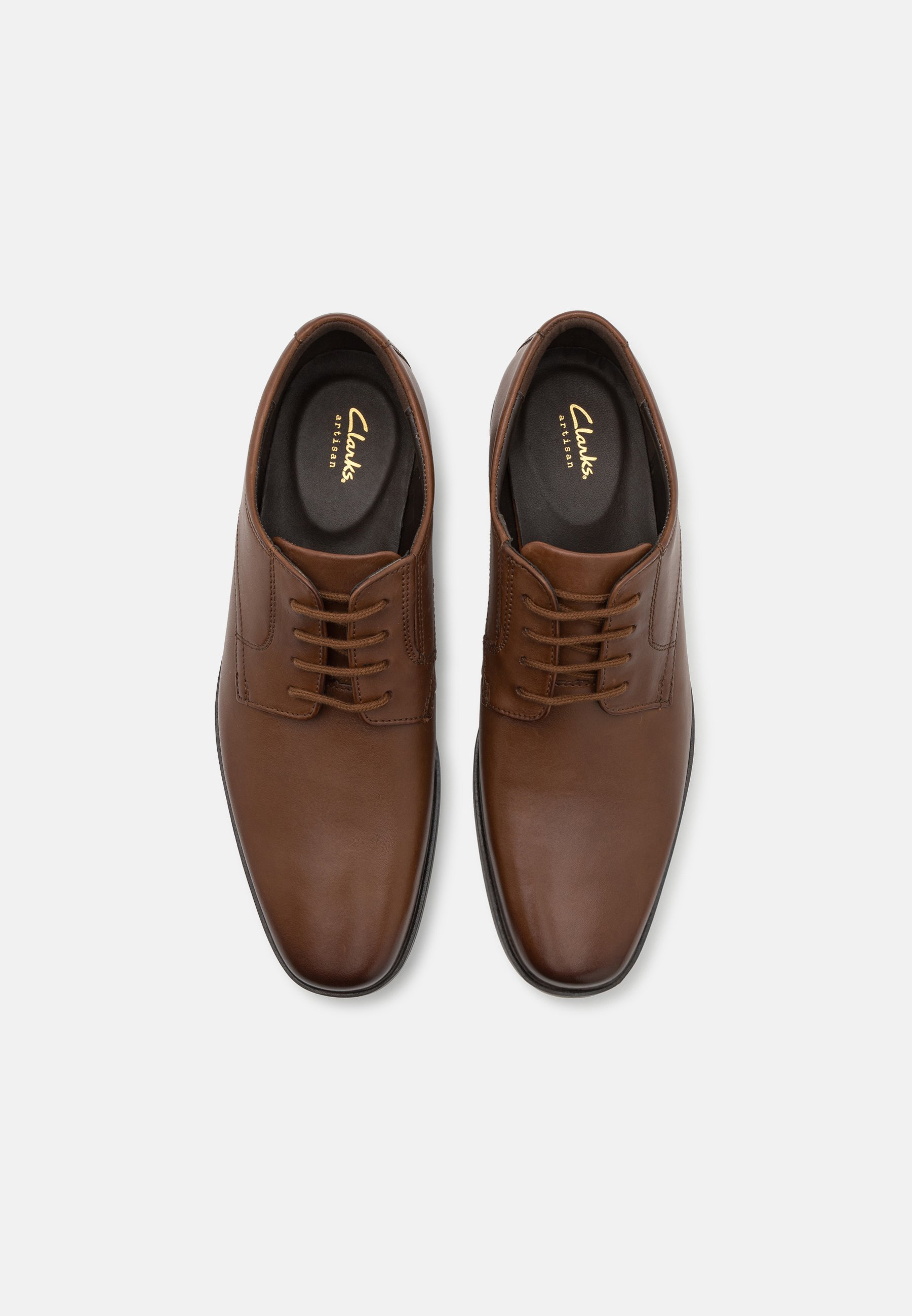 Clarks HOWARD WALK - Eleganti scarpe stringate - marrone scuro