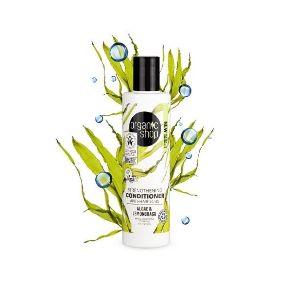 Organic Shop Vahvistava Hoitoaine Hiustenlähtöä Estäväksi 280ml