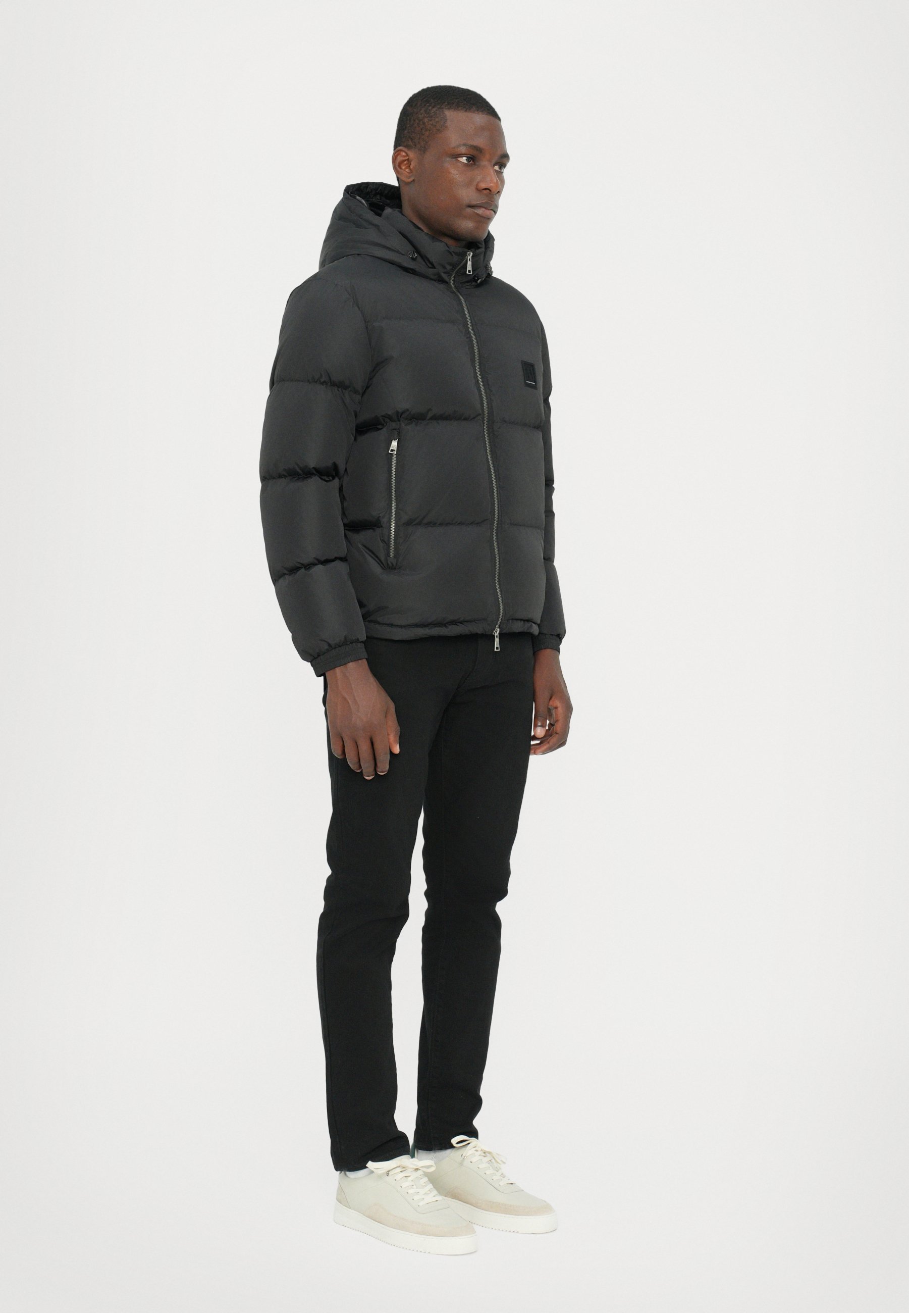 Armani Exchange JACKET - Donsjack - zwart
