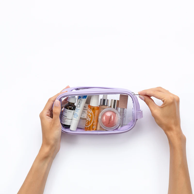 Průhledná kosmetická taštička Notino Travel Collection Small Clear Organizer