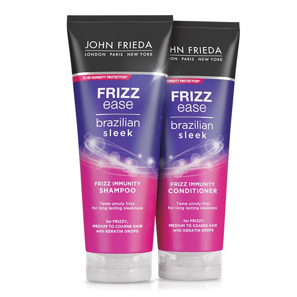 Balsam pentru păr neted și imun Frizz Ease Brazilian Sleek 250 ml