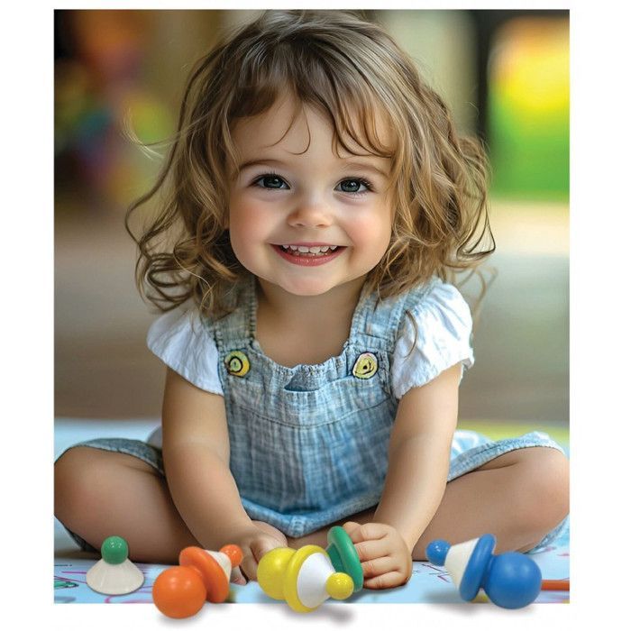 Feutres - Crealign - CL215 - Boîte de 8 - Prise en main ergonomique - Pour enfants dès 12 mois