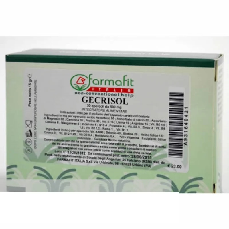 Gecrisol 30 capsules