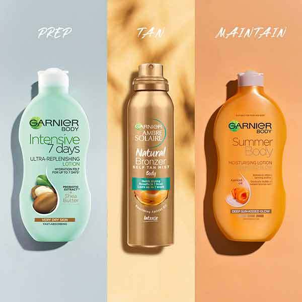 Garnier Prep Tan and Maintain Bräunungsset