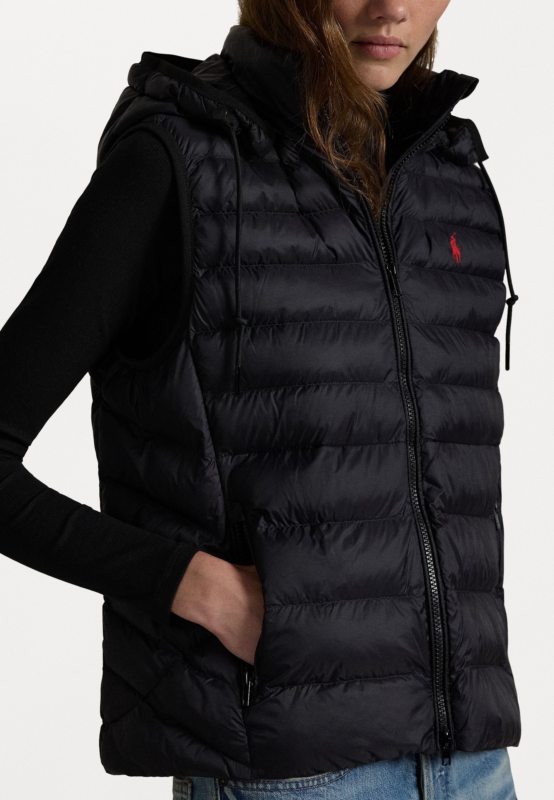 Polo Ralph Lauren vandeniui atspari supakuota liemenė - Liemenė - juoda