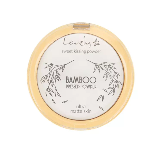 Lovely Bamboo matujący puder do twarzy 9 g