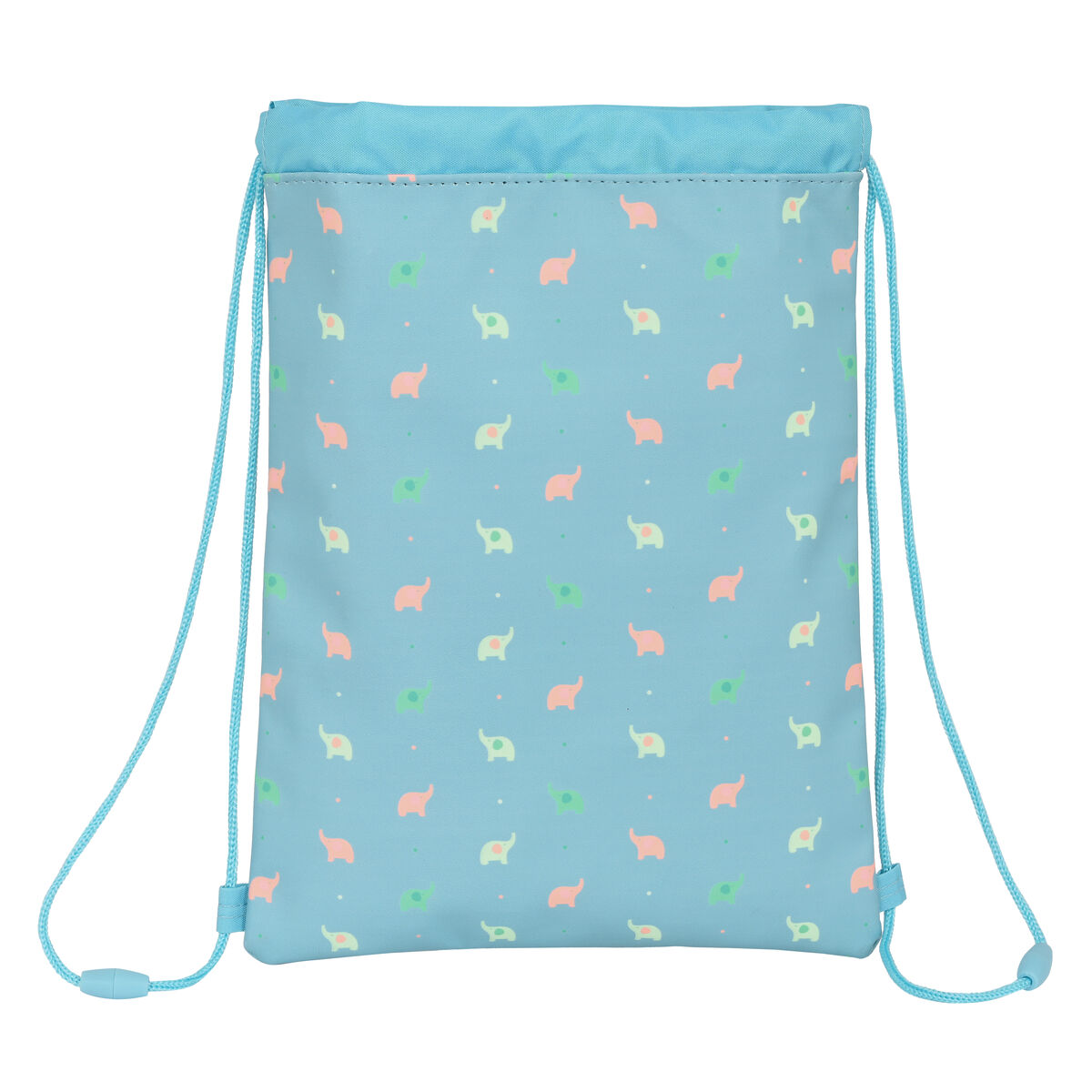 Torba Mochila Con Cuerdas Safta Elefantes