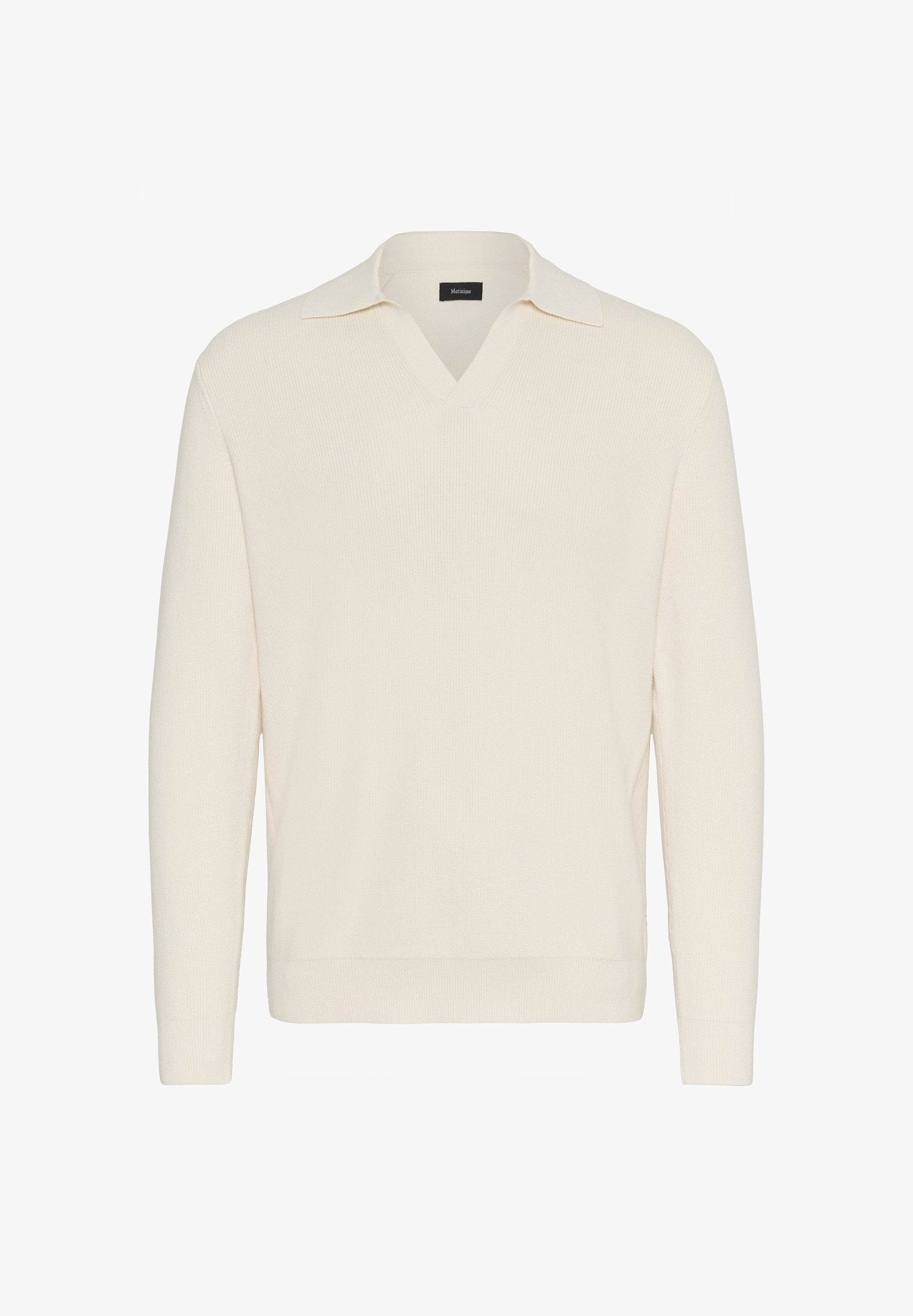 Matinique KOLLO - Camisa polo - off white