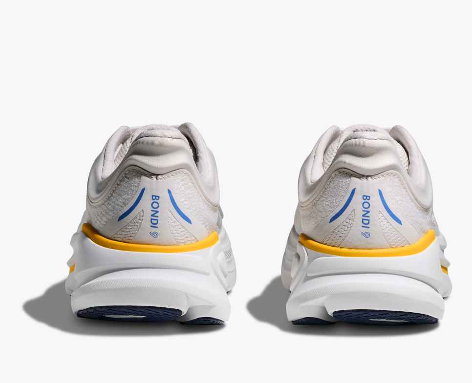 HOKA Bondi 9 Wit / Voegmiddel