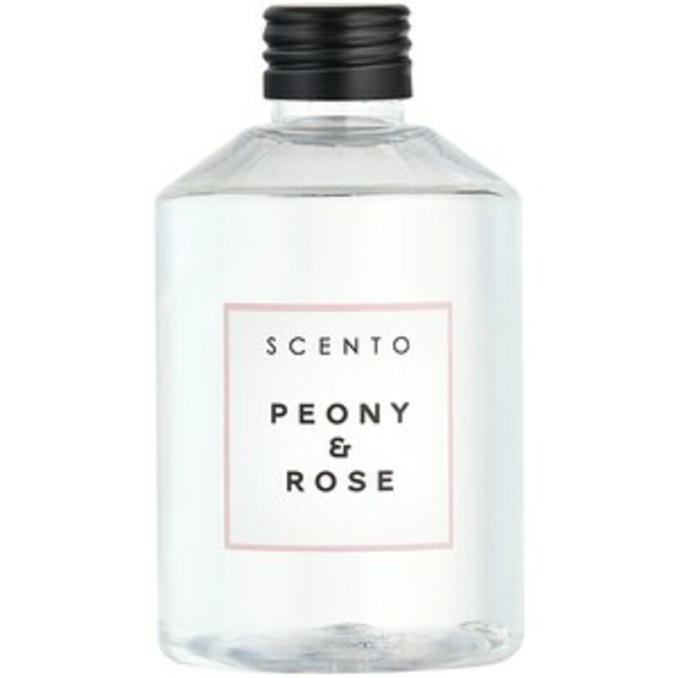 SCENTO PEONY & ROSE REFILL FRAGRANCE DIFFUSER