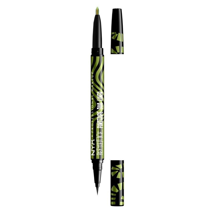 NYX Professional Makeup akių kontūro pieštukas „Beetlejuice Pinestripe Duo Liner“ – 1 vnt.