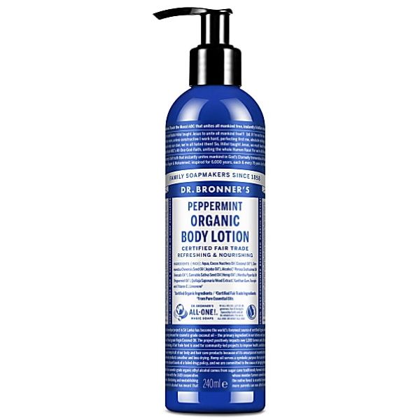 Loțiune de mentă organică Dr. Bronner - 237 ml