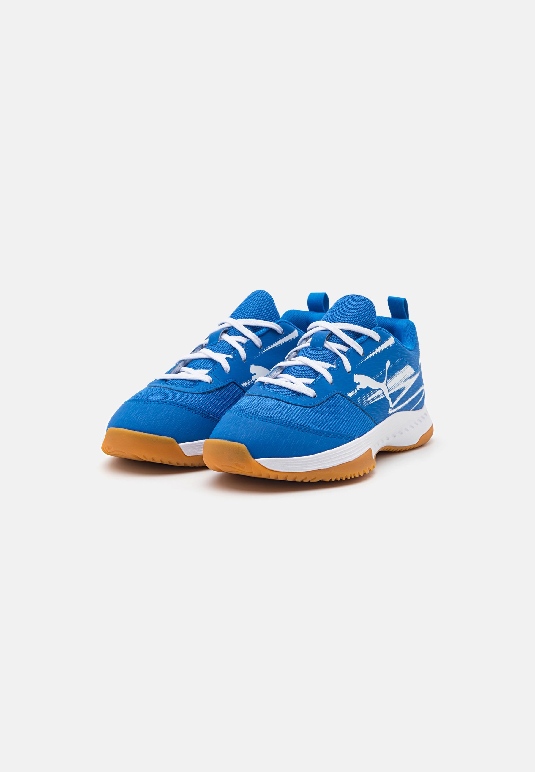Chaussures de handball Puma VARION II UNISEXE - Bleu roi/Blanc