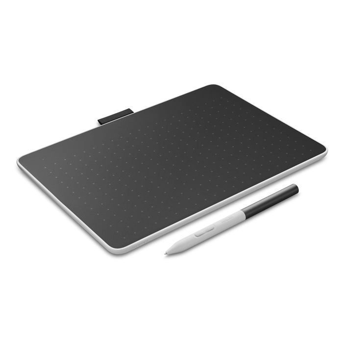 Tavoletta grafica - WACOM - One - Risoluzione 2540 lpi - Area attiva 216 x 135 mm - Nero/Rosso