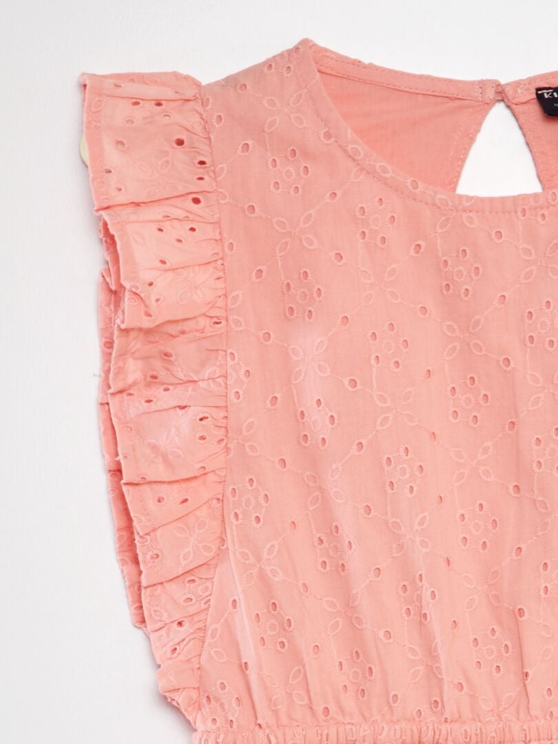 Vestido com costura inglesa - ROSA