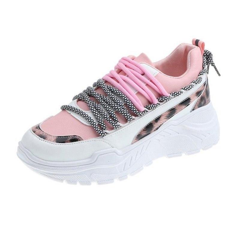 Zapatillas deportivas gruesas para mujer, moda, zapatos de plataforma para mujer, zapatos de running con cordones para mujer, zapatillas de running para mujer, zapatos estilo 