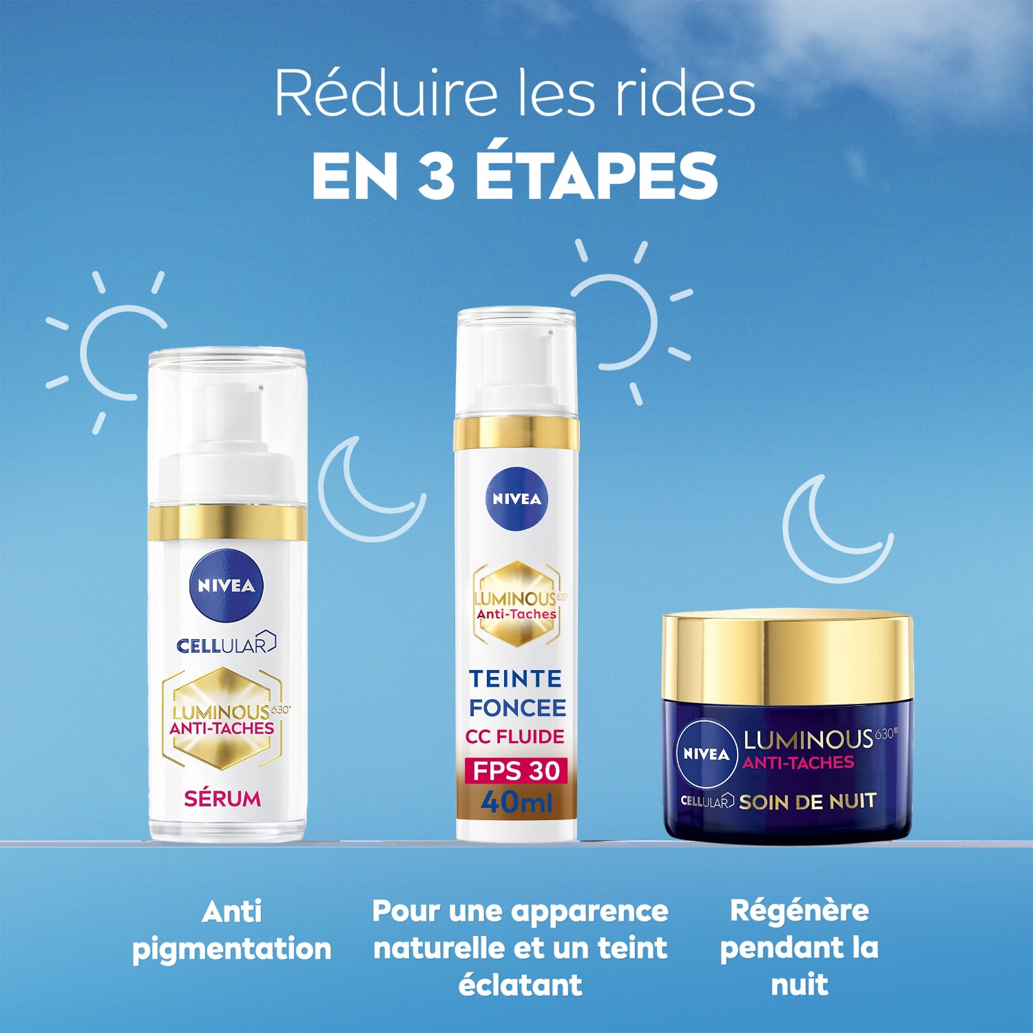 NIVEA CC fluide anti-taches SPF 30