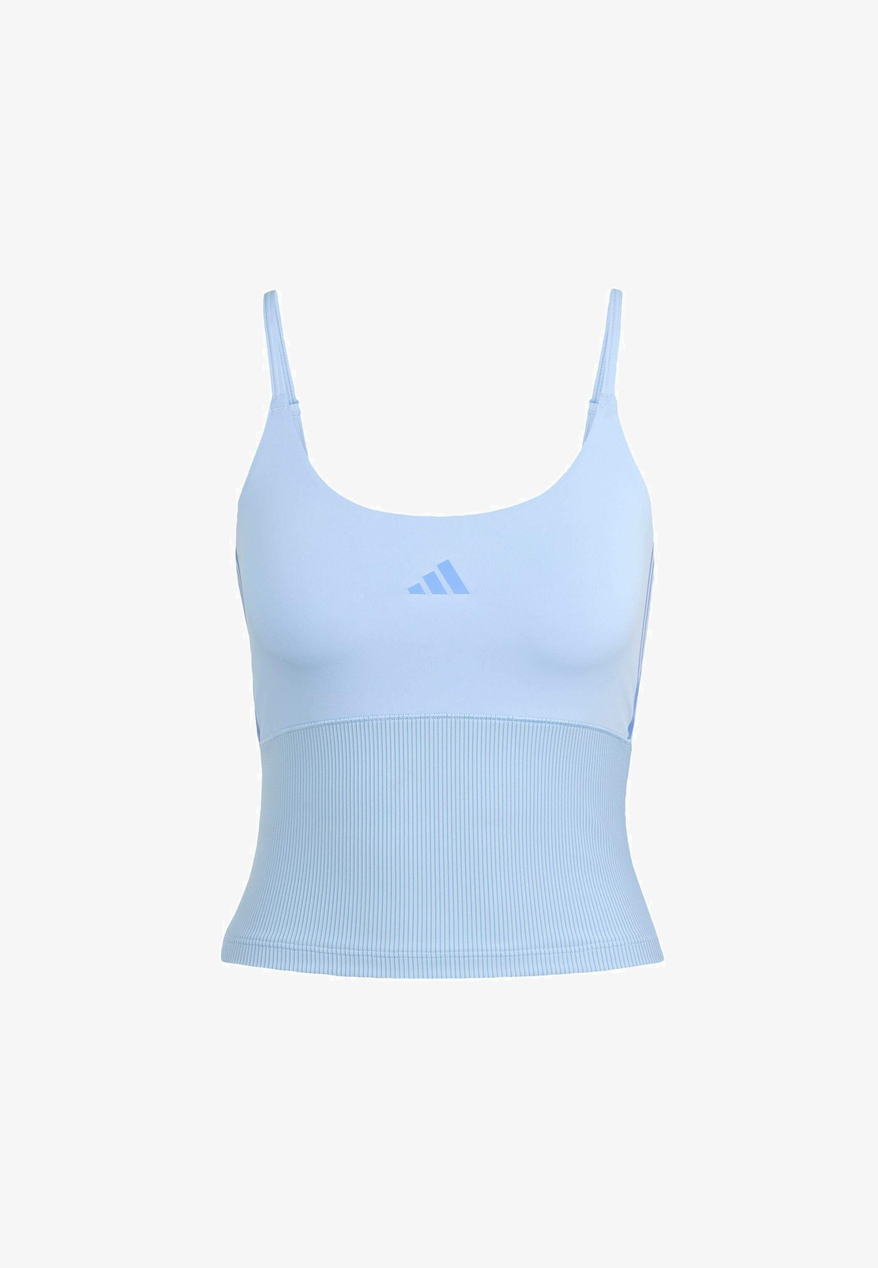 Débardeur adidas Performance HYPERGLAM - Haut - bleu fluo fusion