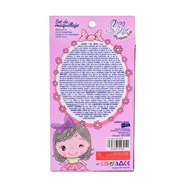 Sis Makeup Set Klocka | 1 Enhet