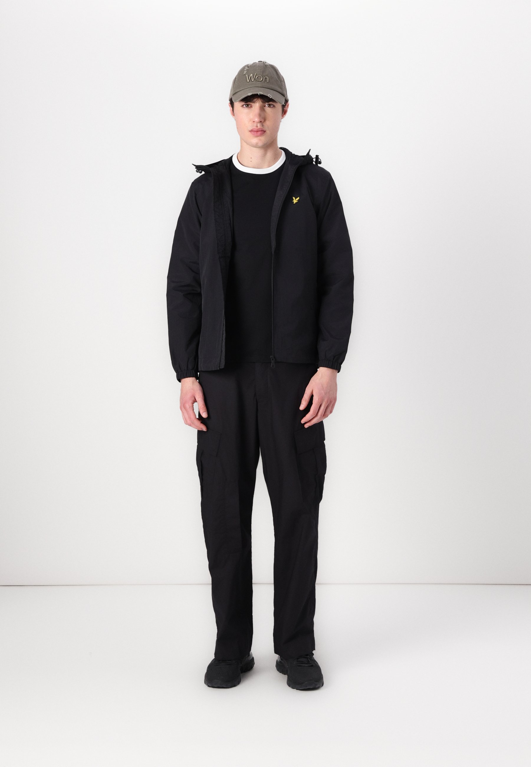Lyle & Scott ZIP THROUGH JACKET - Kurtka letnia - schwarz