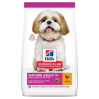 Hill's Science Plan Adulto maduro 7+ Pequeño y Mini con pollo