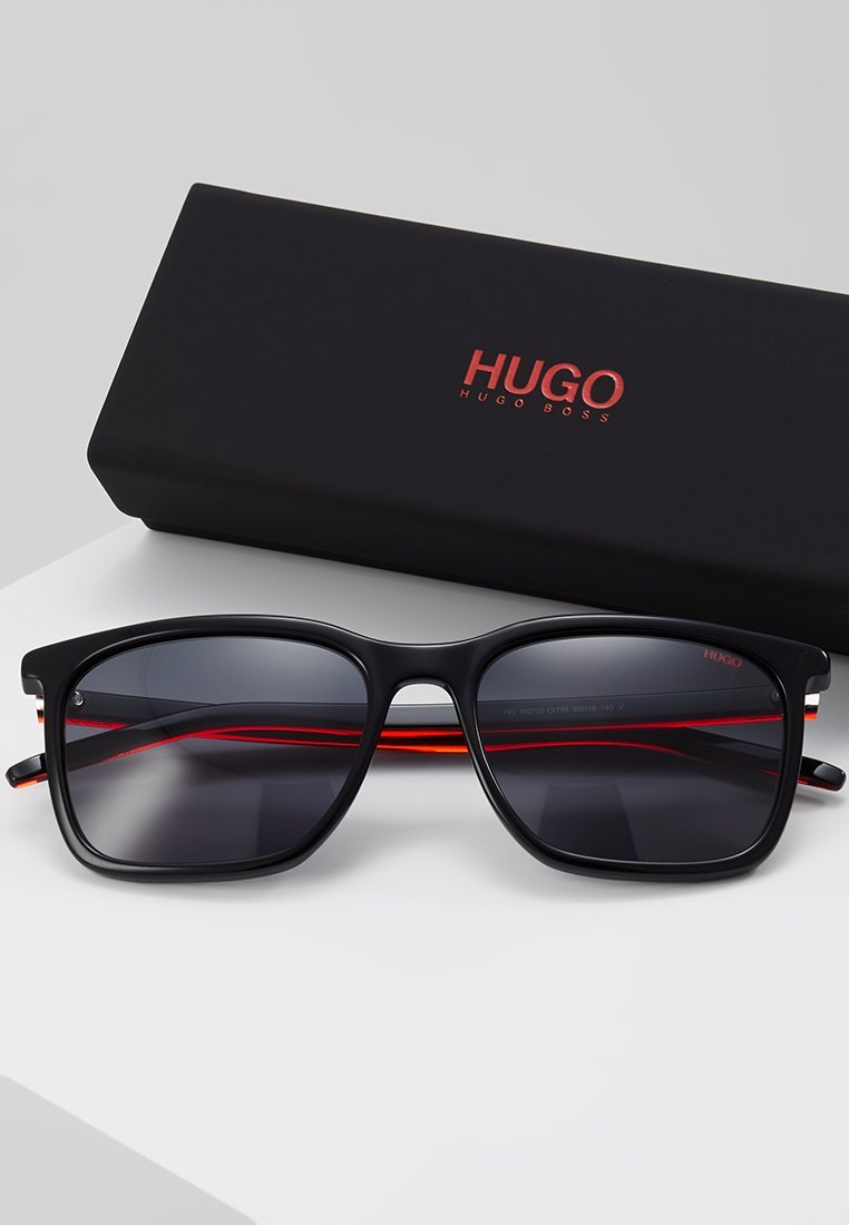 HUGO Sonnenbrille - schwarz/rot