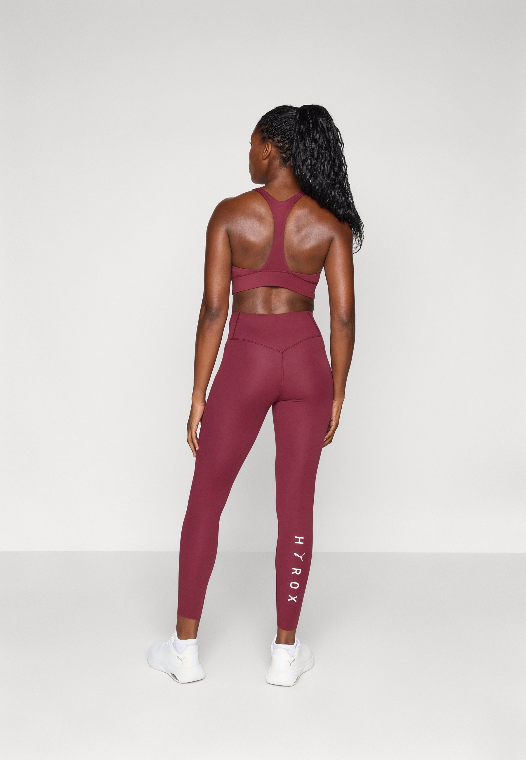 Puma HYROX SHAPELUXE - Leggings - effet rubis scintillant