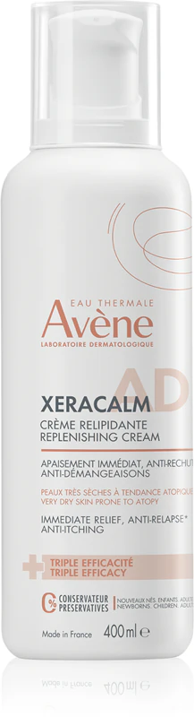 Avène XeraCalm AD Lipid-Replenishing Cream voor de droge en atopische huid