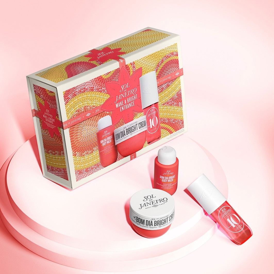 Set za njegu tijela Sol de Janeiro Bom Dia: Zablistajte – 1 komad