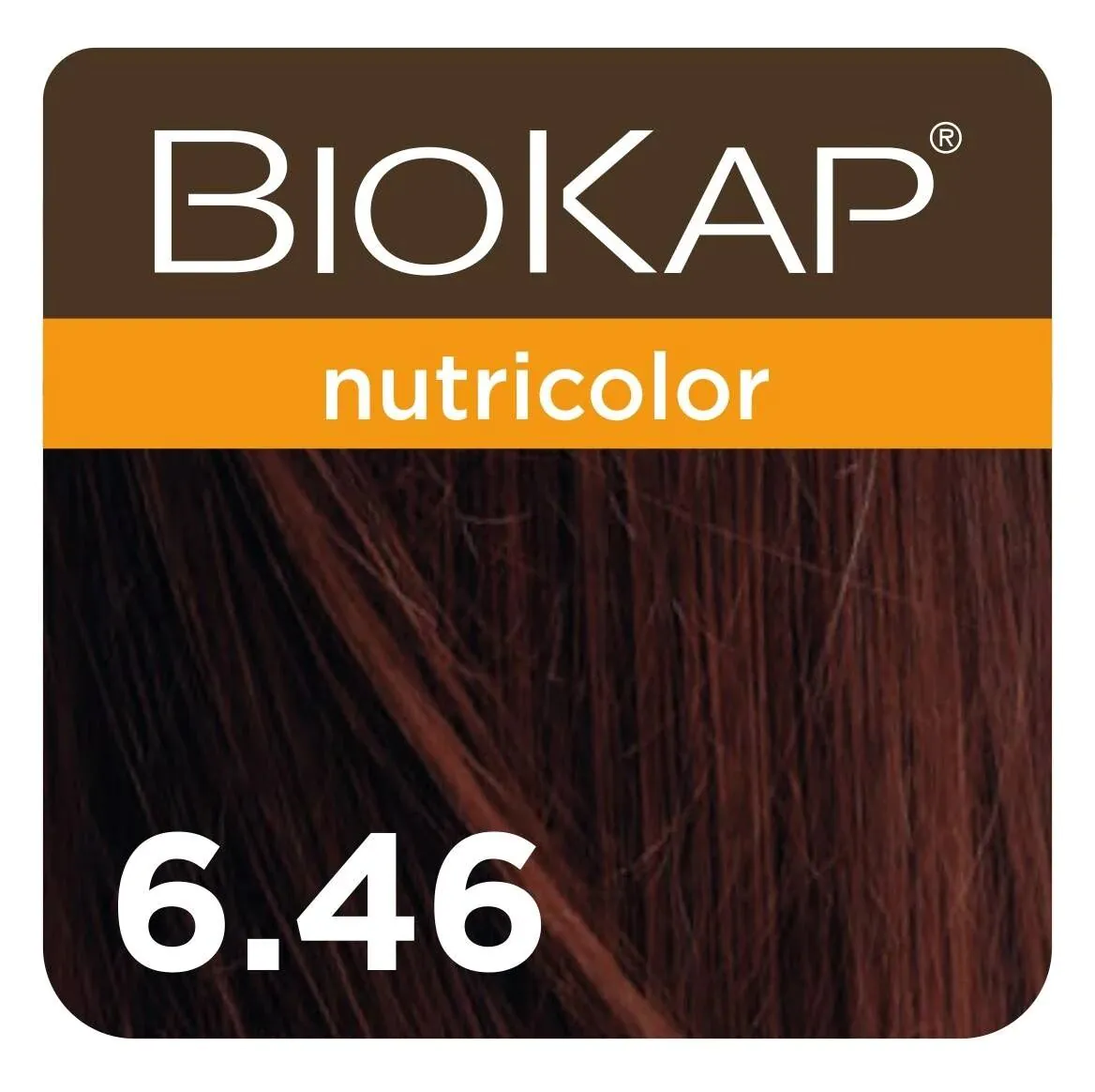 Biokap Nutricolor Farba do włosów, 6.46 Wenecjańska Czerwień