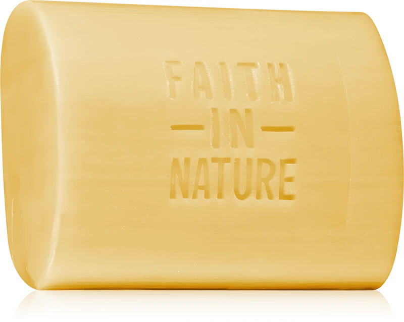Faith In Nature handgemaakte zeep met grapefruit, een natuurlijke zeepblok.
