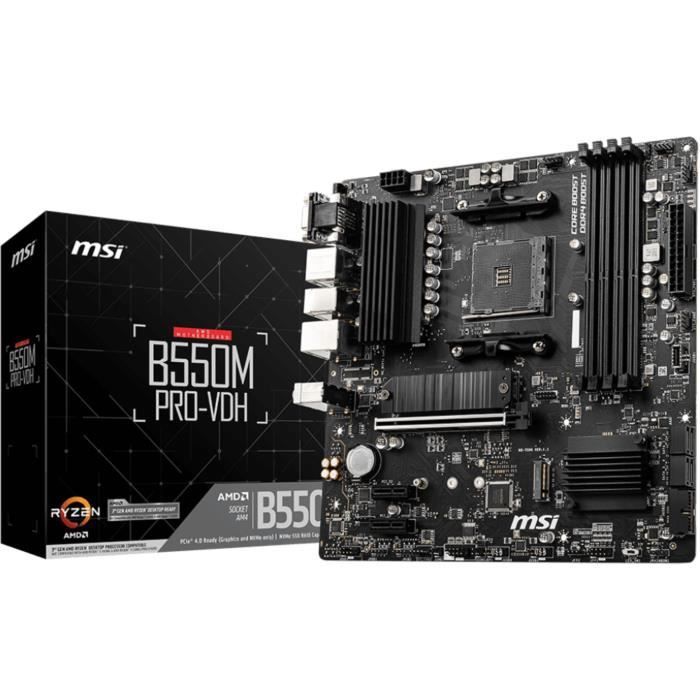 Mainboard - MSI - B550M PRO-VDH