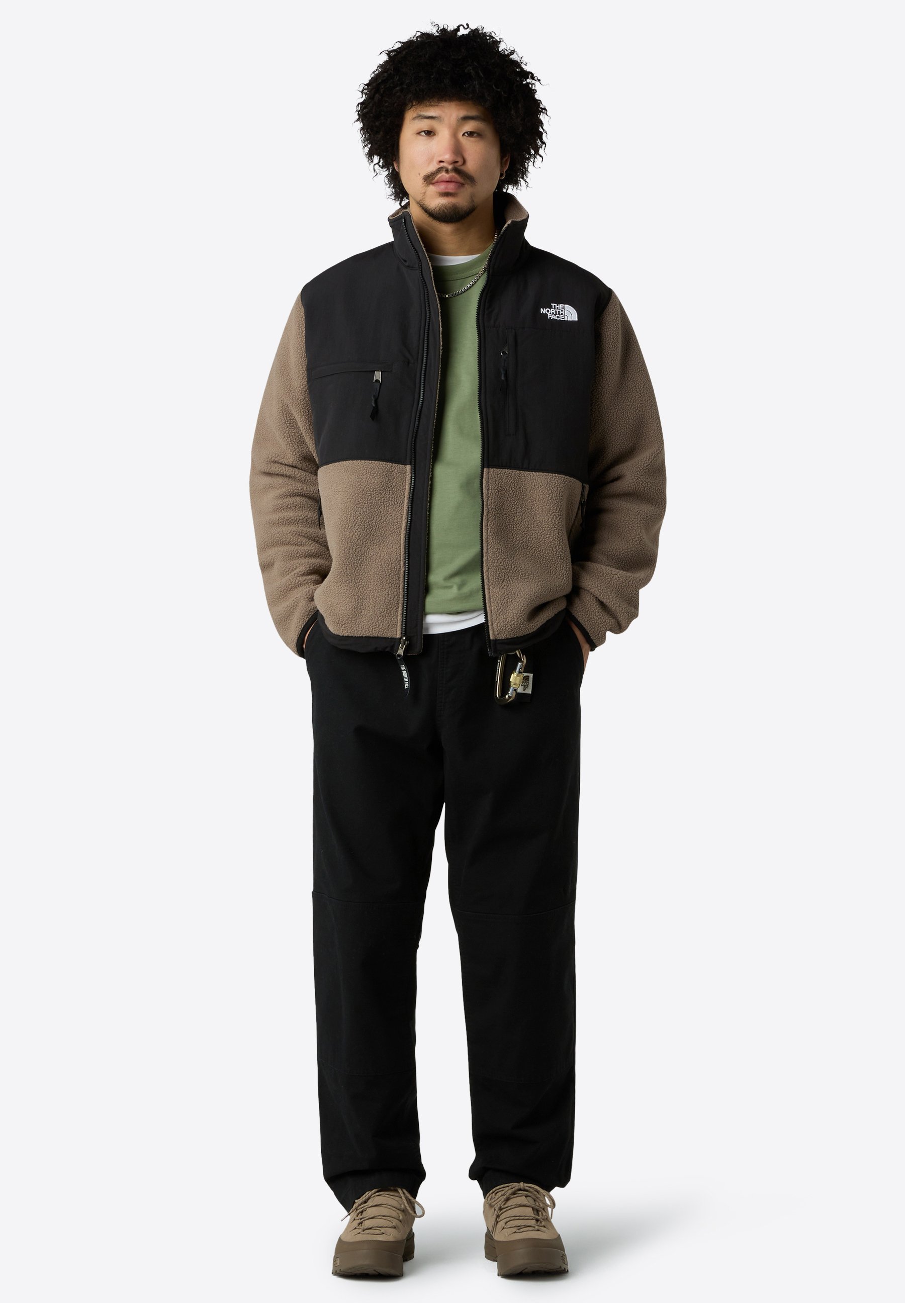 Veste polaire The North Face M RETRO DENALI - marron moka noir