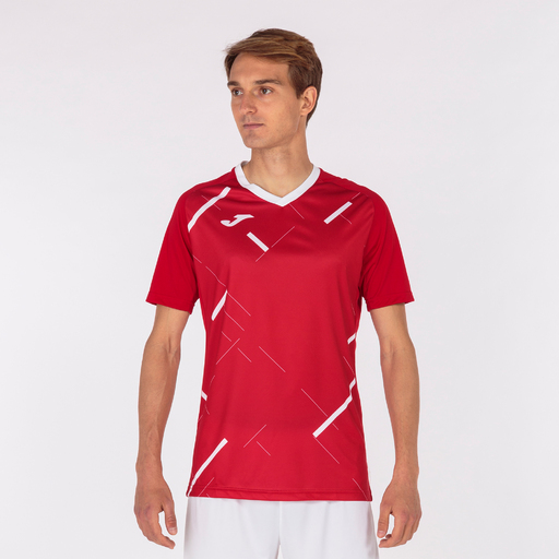 Joma Tiger III Kortærmet T-shirt Rød Hvid