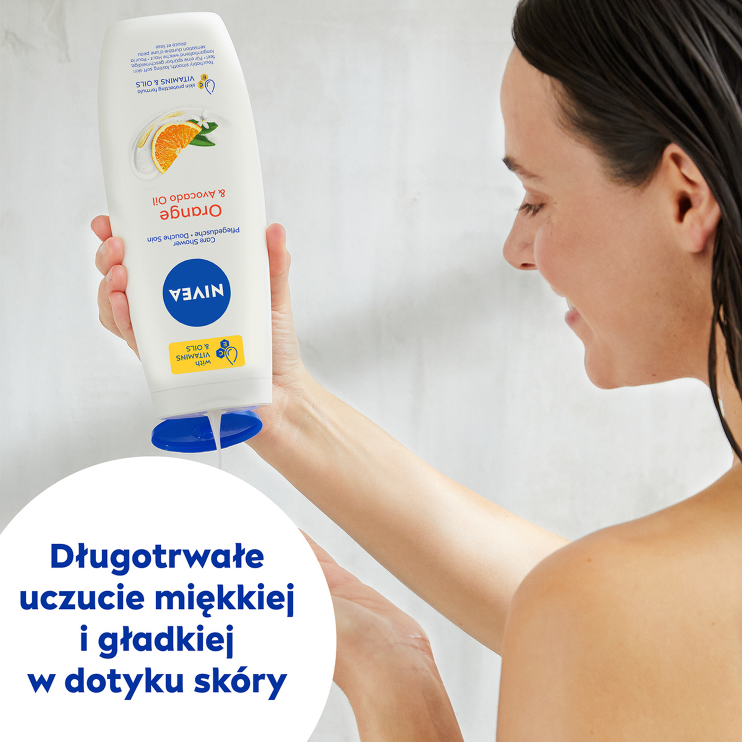Nivea pomarančový a avokádový olej