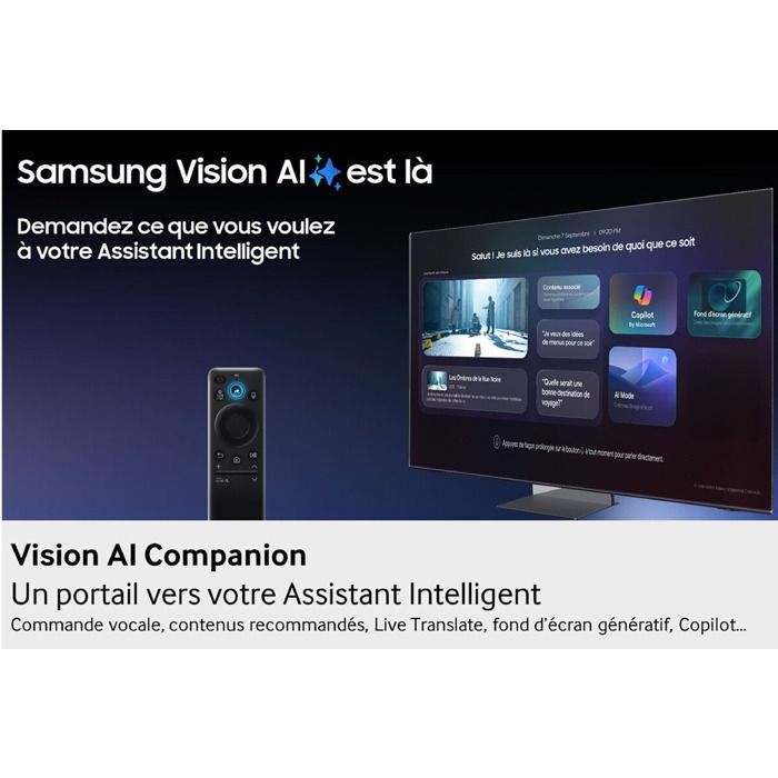 Televisor OLED - SAMSUNG - TQ83S85F - 211 cm - 4K UHD - Smart TV 2025