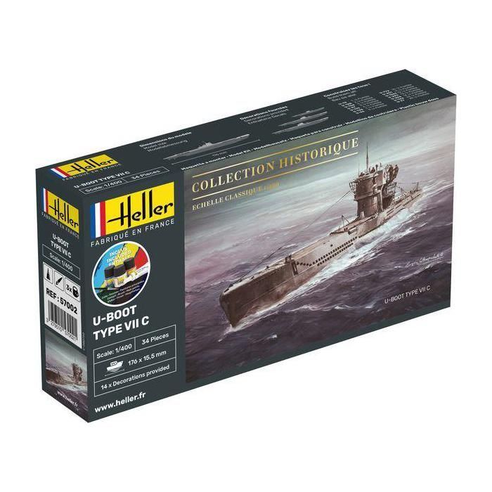 U-Boot-Modellbausatz: Historische Sammlung: Starter-Kit: U-Boot Typ VII C