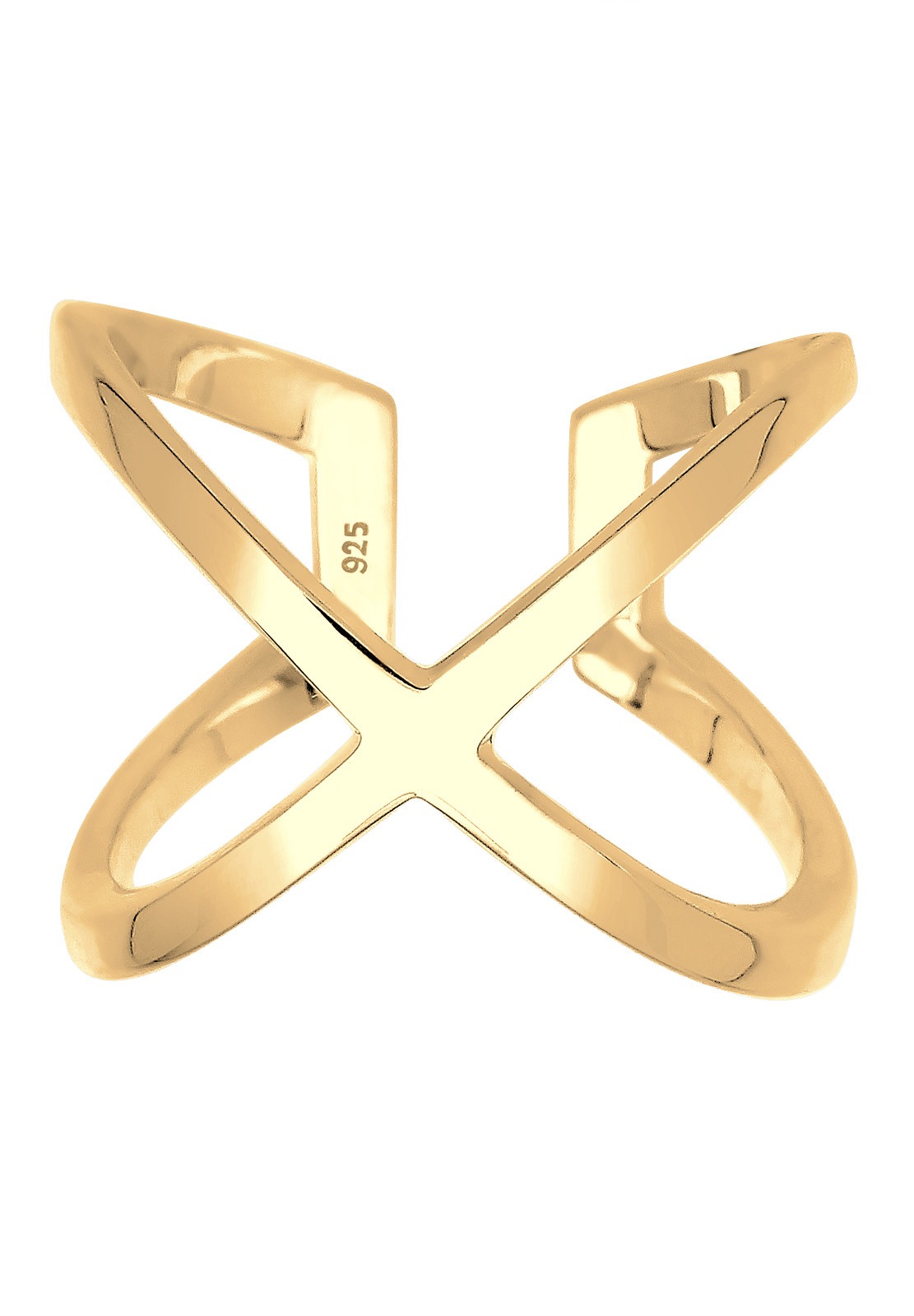 Elli Femmes Croix Basique Blogueur Déclaration en Argent Sterling 925