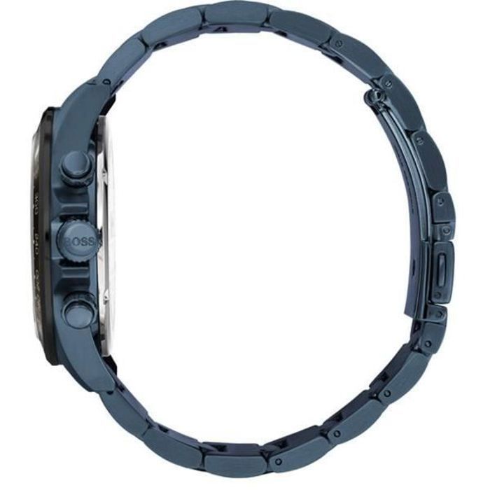 Montre - HUGO BOSS - 1513758 - Quartz - Cadran bleu - Acier inoxydable - 5 ATM