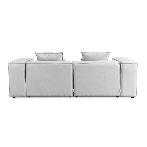 Modular Sofa VERONA, S, hellgrau