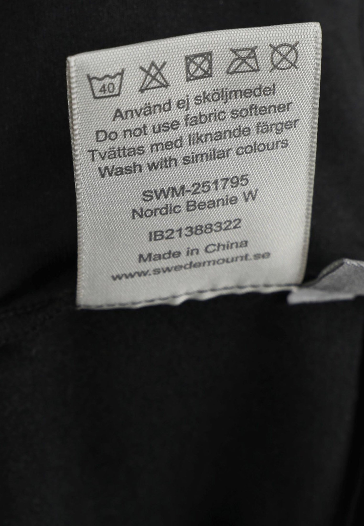 Berretto Swedemount - nero